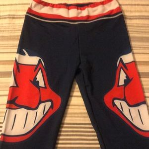 Cleveland Indian’s leggings
